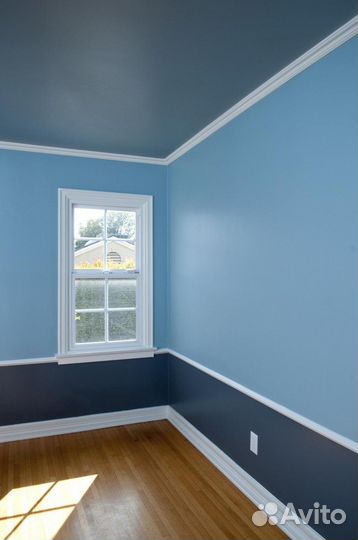 Покраска стен и потолков безвоздушным аппаратом