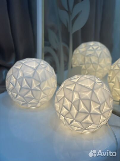 Светильник прикроватный настольный 2 шт