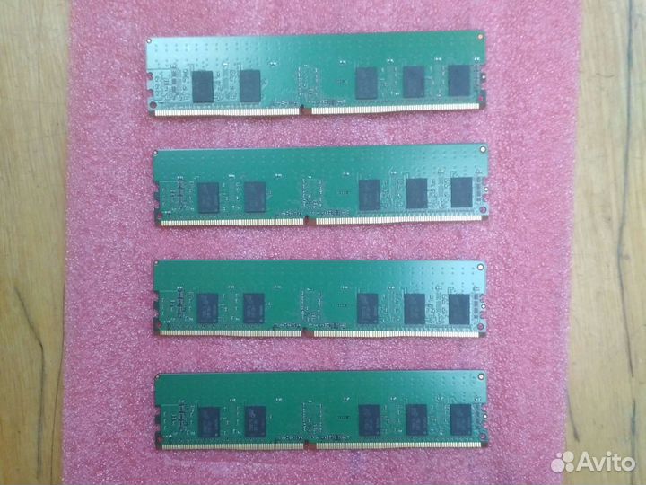 Озу 8gb DDR4 Micron mta9asf1g72pz-2G3B1 серверная