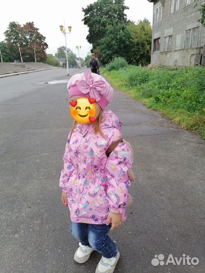Куртка на девочку 2-4 года летняя