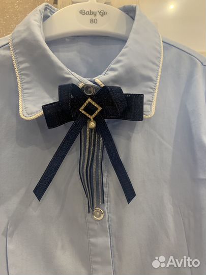 Школьная блузка для девочки 140