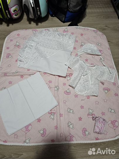 Конверт на выписку весна-лето для девочки