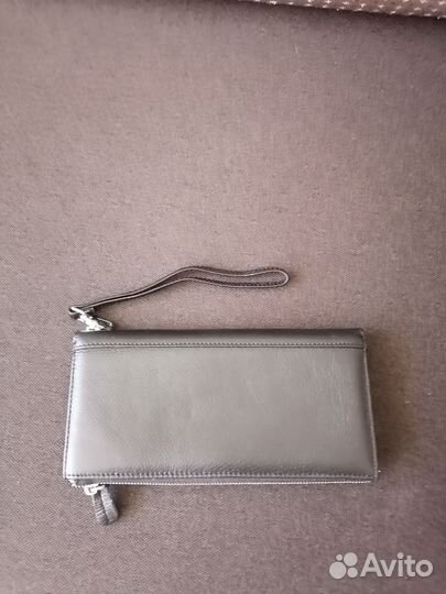 Кожаный кошелёк-портмоне