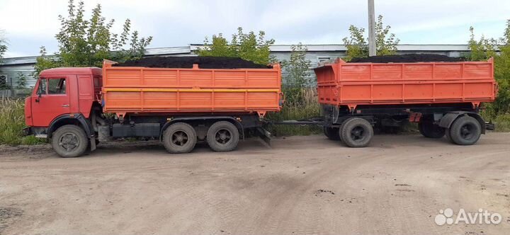 Торф.Перегной,Чернозем,Навоз. ЗИЛ камаз