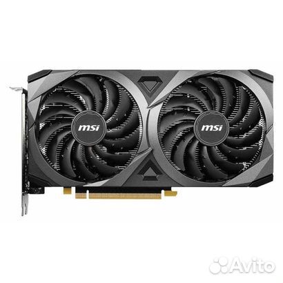 Видеокарта MSI GeForce RTX 3060 ventus 2X OC (LHR) RTX 3060 ventus 2X 12G OC