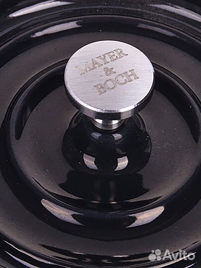 Кастрюля с крышкой Mayer&Boch чугунная 240мл