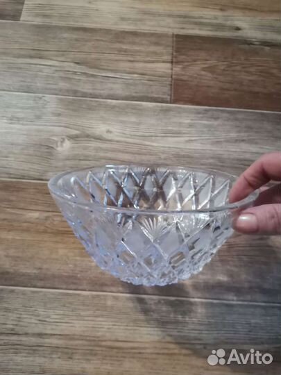 Ваза хрустальная для фруктов