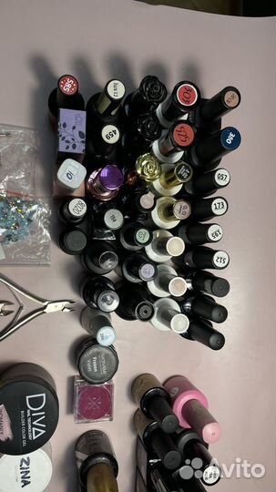 Набор для ногтей, гель-лаки