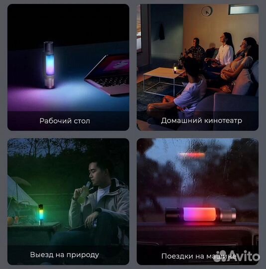 Фонарь NexTool Outdoor 12 in 1 Thunder Music Flash