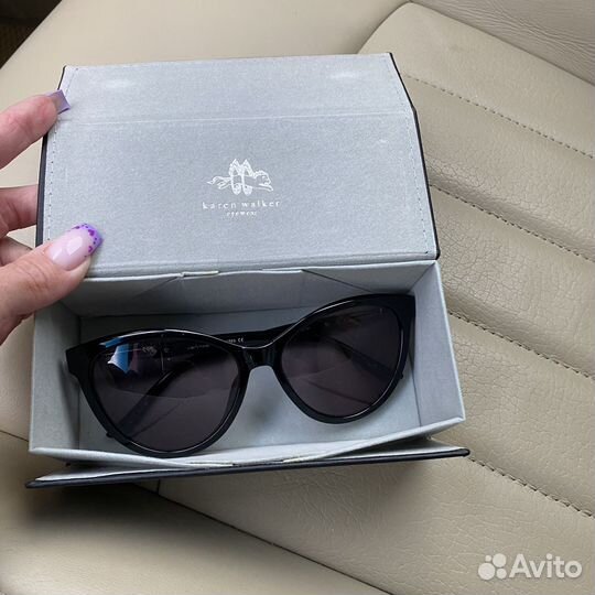 Солнцезащитные очки с диоптриями karen walker
