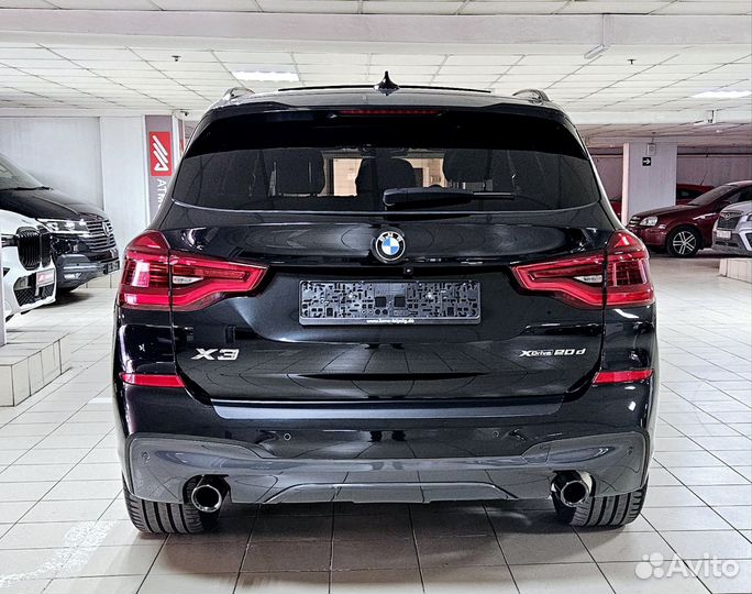 BMW X3 2.0 AT, 2021, 53 437 км