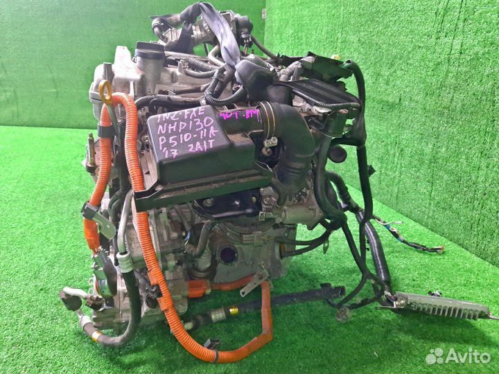 Двигатель в сборе двс toyota vitz NHP130 1NZ-FXE 2