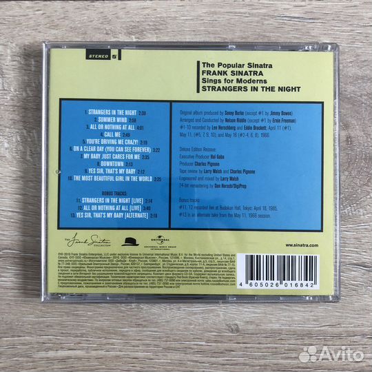 CD Frank Sinatra - Strangers In The Night