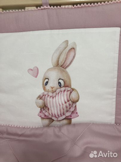 Бортики+одеялко в кроватку