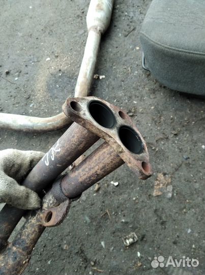 Выхлопная система Hyundai accent 1