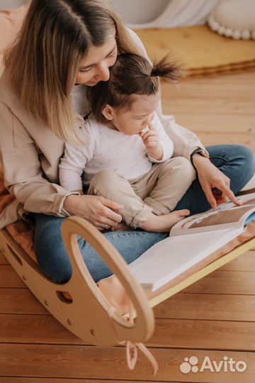 Качеля для малышей и их родителей