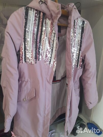 Куртка парка для девочки