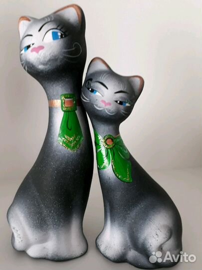 Коты керамические