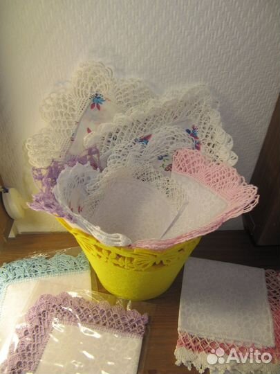 Платочки ручной работы как аксессуар