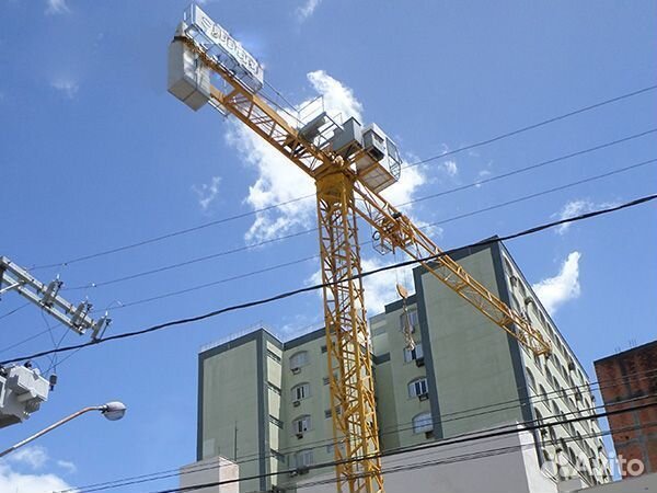 Башенный кран QTZ125 без оголовка с секц. 2*2*3 м