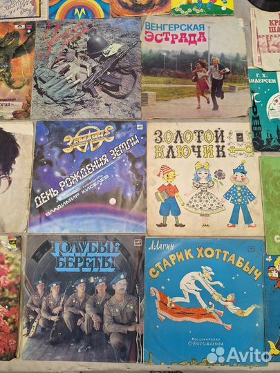 Виниловые пластинки СССР