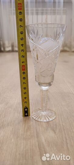 Фужеры хрустальные СССР