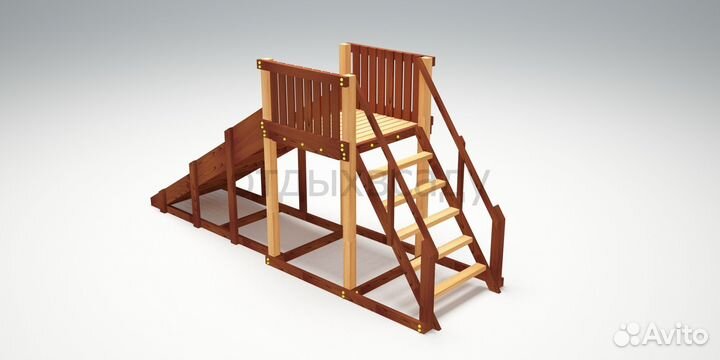 Зимняя горка