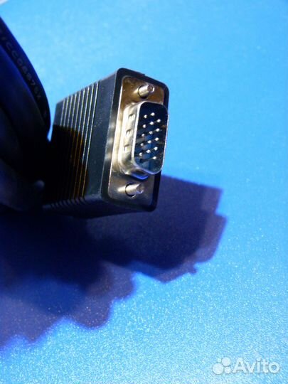Кабель монитора новый VGA svga:3 и 3.5м разборный