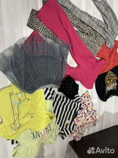 Детские вещи пакетом на девочку 98 104