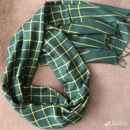 Палантин новый, шерсть, Индия