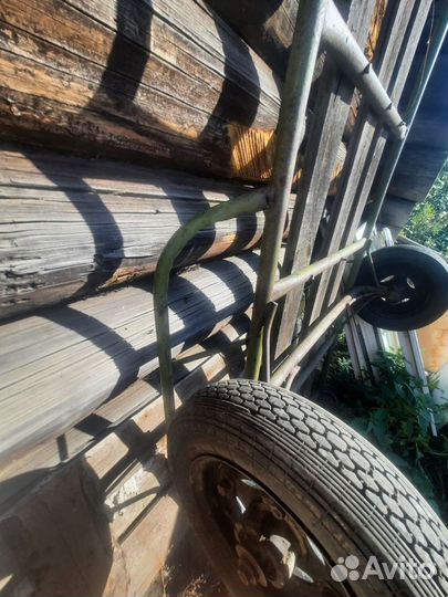 Телега на мотоблок бу