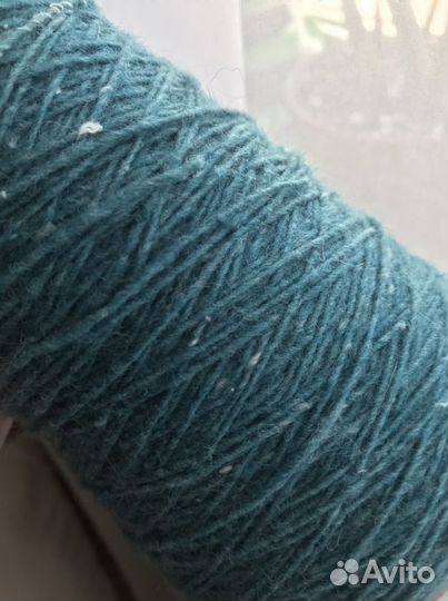 1кг Пряжи моточной и на бобинах пакетом