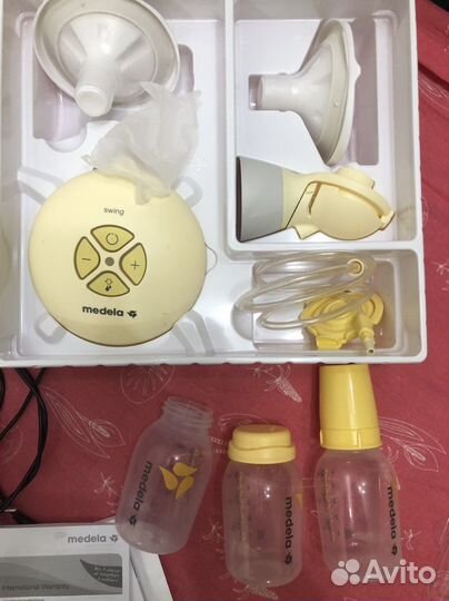 Молокоотсос электрический medela swing flex