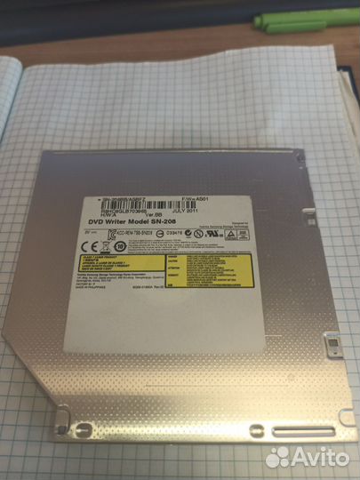 Привод DVD+RW Toshiba-Samsung SN-208 8x