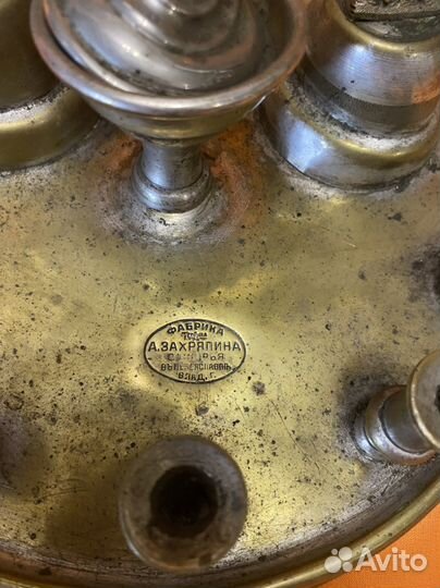 Старинная церковная утварь-литийница-Захряпин