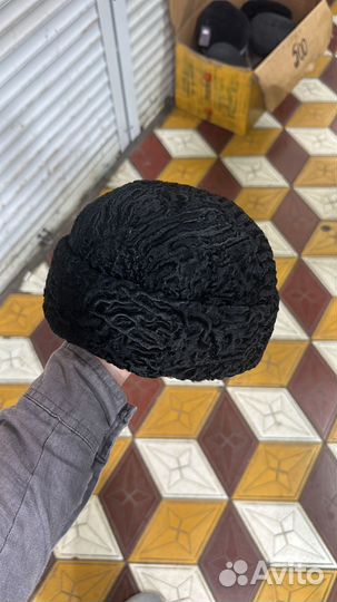 Каракулевая sport шапка