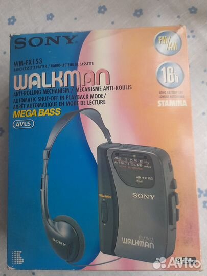 Аудиоплеер кассетный Sony