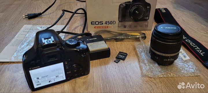 Фотоаппарат canon 450d