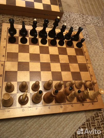 Шахматы СССР бу бронь