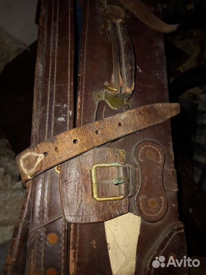 Кожаный чемодан СССР