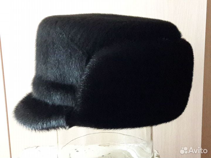 Шапка формовка из меха нутрии