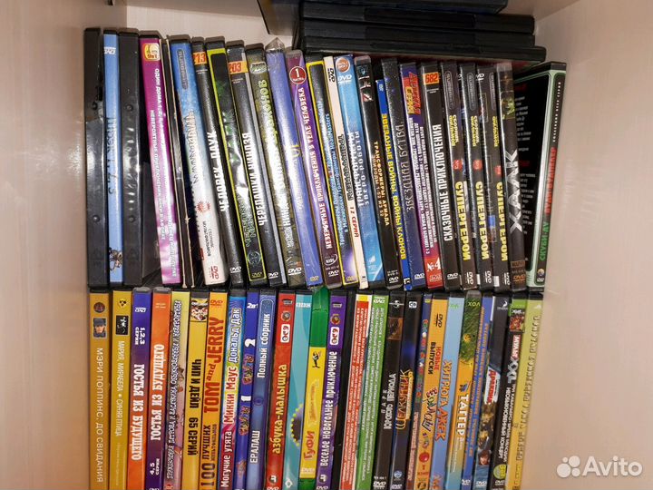 Диски с мультфильмами