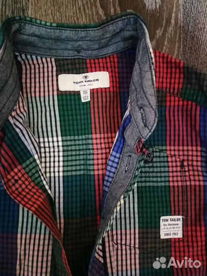 Фирменная рубашка для мальчика