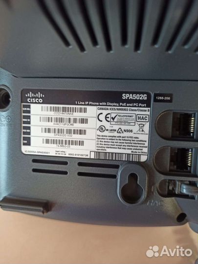 IP телефоны cisco SPA502g/SPA303