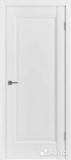 Межкомнатная дверь экошпон VFD Emalex 1, глухая, б