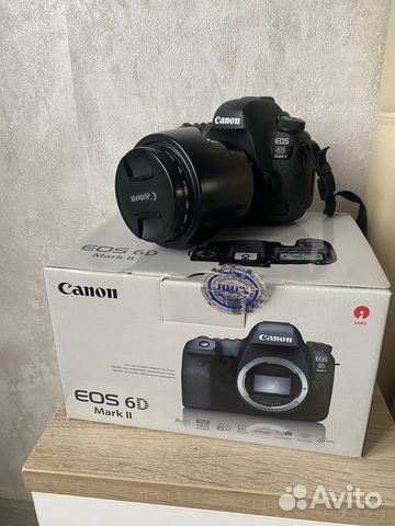 Зеркальный фотоаппарат canon 6d mark 2
