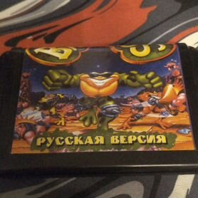 Картриджи для sega mega drive 2 (2шт)