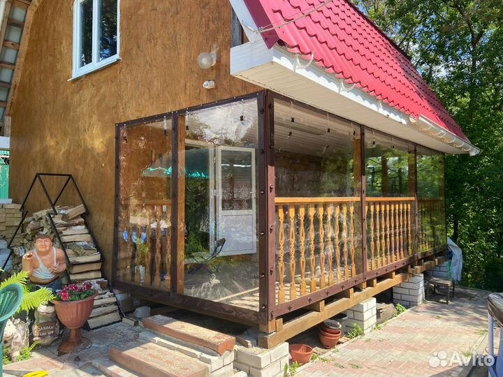 Прозрачные шторы из пленки пвх