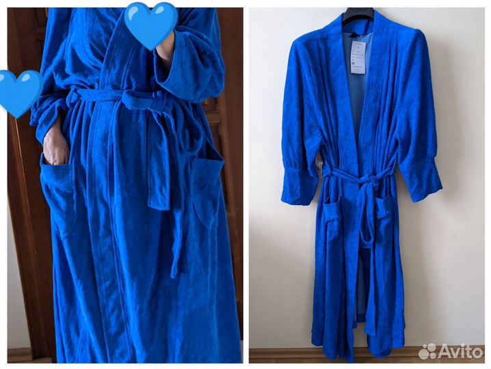 Бомбический махровый халат 74 р