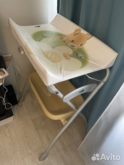 Пеленальный столик с ванночкой cam